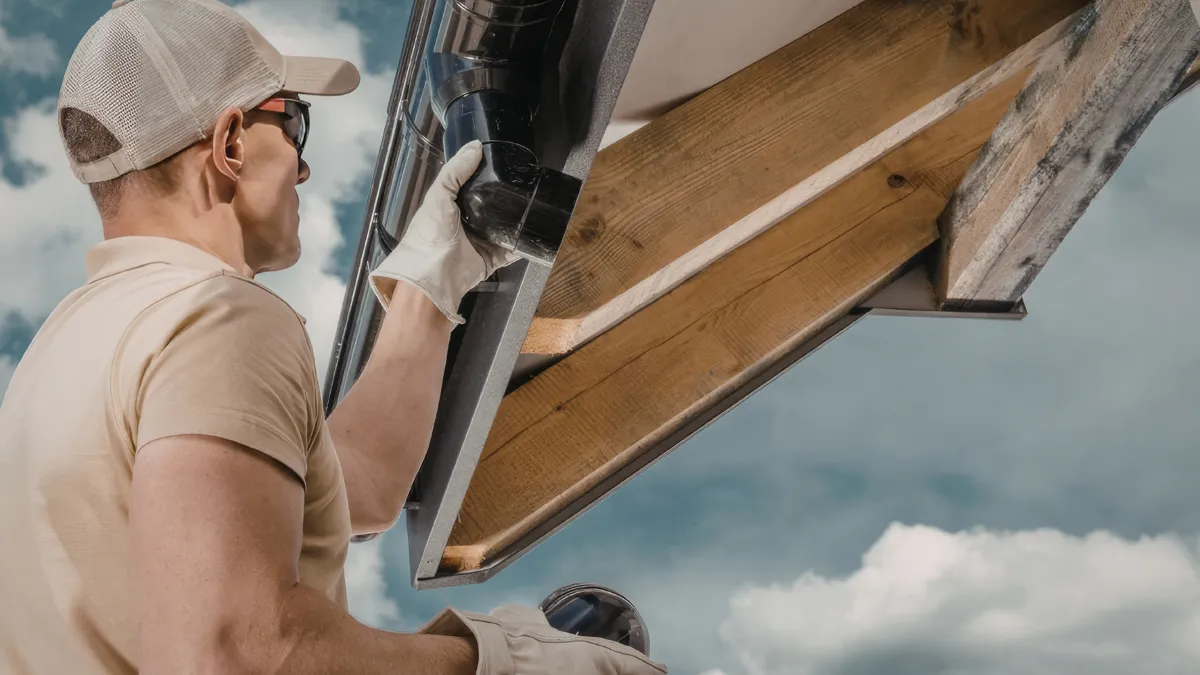 Professional gutter installation in Knoxville