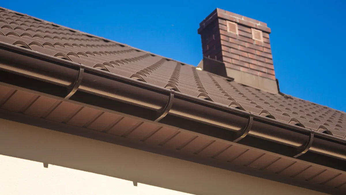 New gutter system replacement